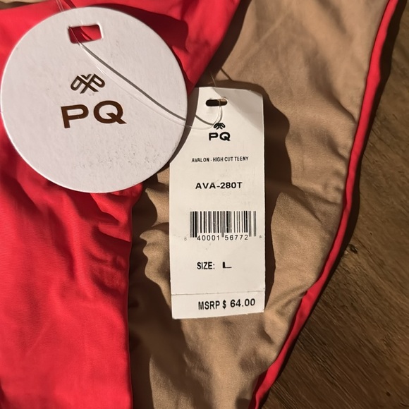 NWT PQ swim high cut bottoms - Picture 8 of 8